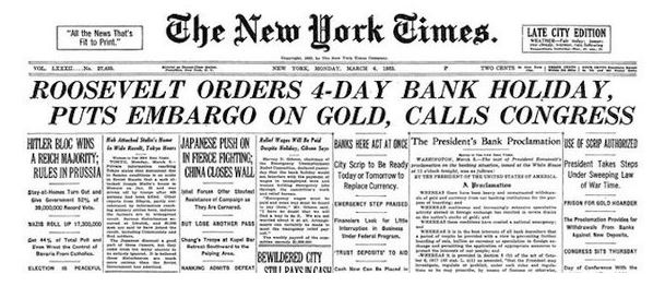 owning Gold was illegal