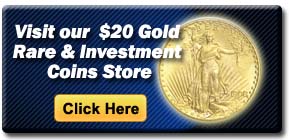 Gold Double Eagle rare and investment coins