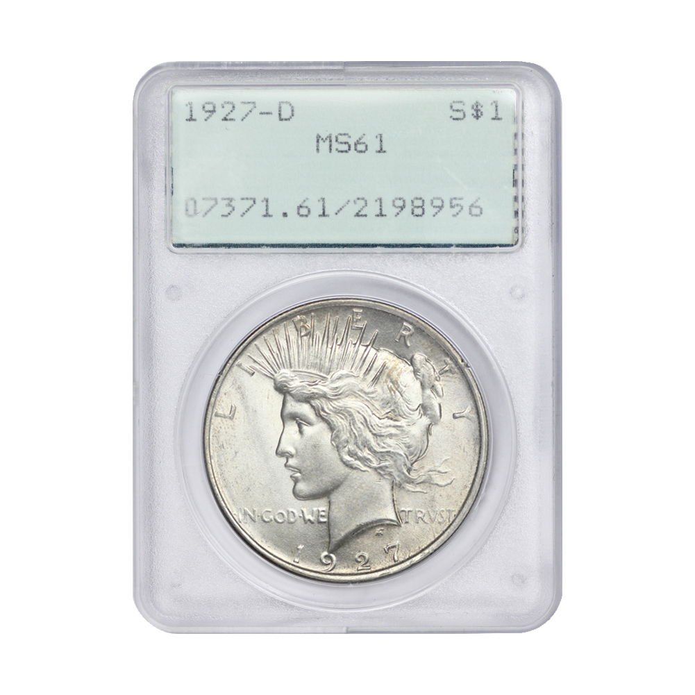 1927-D $1 MS61 PCGS