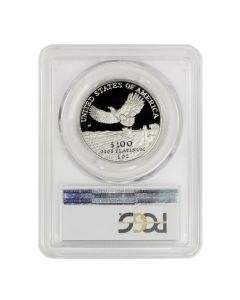 2000-W $100 Platinum Eagle PCGS PR70DCAM Obverse