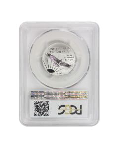 2002 $50 Platinum Eagle PCGS MS70 