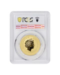 Australia 2005 Gold $100 Year of the Rooster Colorized PCGS MS70