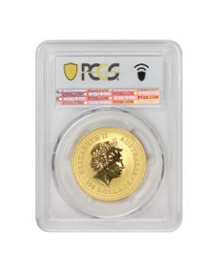 Australia Random Year 1 oz Gold Nugget PCGS GEMUNC