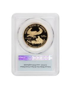 2006-W $50 Gold Eagle PCGS PR70DCAM FS Flag Label
