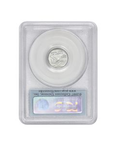 2007 $10 Platinum Eagle PCGS MS70 FS Flag Label