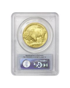 2007 $50 Gold Buffalo PCGS MS70 FS Obverse