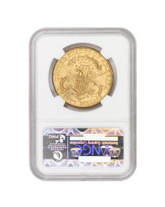 1907-D $20 Gold Liberty NGC MS67 Obverse
