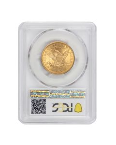 1907 $10 Gold Liberty PCGS MS64 Obverse