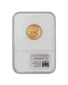 1907 $5 Gold  Liberty NGC MS68 Obverse