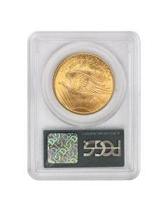 1907 $20 Gold Saint Gaudens PCGS MS64 OGH PQ