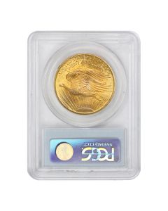 1907 $20 Gold Saint Gaudens PCGS MS66