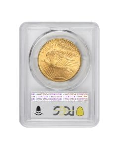 1908-D $20 Gold Saint Gaudens PCGS MS65+ NM PQ Obverse