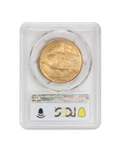 1908 $20 Gold Saint Gaudens PCGS MS64 NM CAC