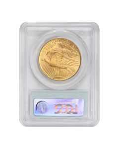 1908 $20 Gold Saint Gaudens PCGS MS65 NM PQ
