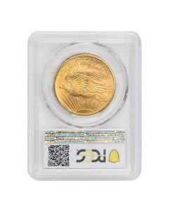 1908 $20 Gold Saint Gaudens PCGS MS66+ NM