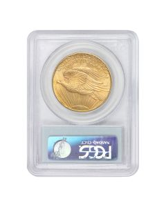 1908 $20 Gold Saint Gaudens PCGS MS66 NM CAC