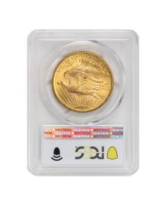 1908 $20 Gold Saint Gaudens PCGS MS65 NM