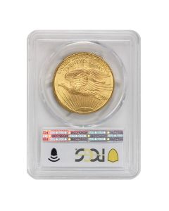 1908 $20 Gold Saint Gaudens PCGS MS66 NM PQ Obverse
