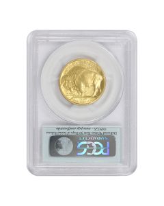 2008-W $25 Gold Buffalo PCGS SP70 FS Bison Label
