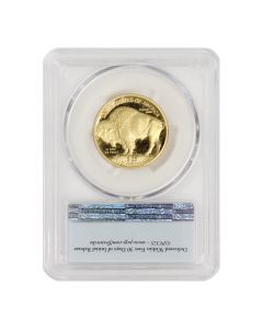 2008-W $25 Gold Buffalo PCGS PR69DCAM FS Bison Label Obverse