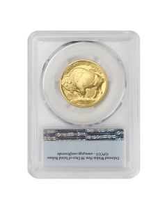 2008-W $25 Gold Buffalo PCGS SP70 FS Bison Obverse
