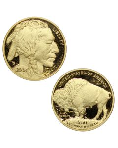 2008-W $50 Buffalo Proof w/ Mint Box and COA