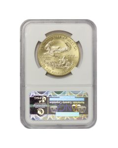 2009 $50 Eagle NGC MS70 ER Obverse