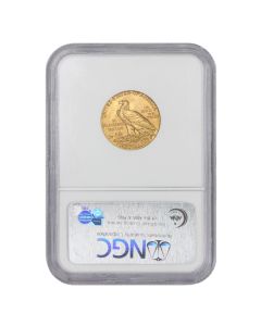 1909 $5 Gold Indian NGC MS66 PQ Obverse