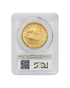 1909 $20 Gold Saint Gaudens PCGS MS64+ PQ Obverse