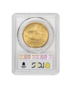 1909/8 $20 Gold Saint Gaudens PCGS MS65 PQ Obverse