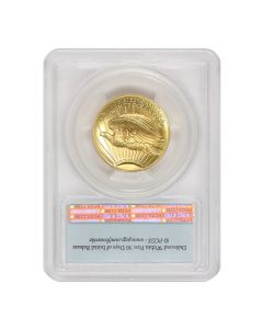 2009 $20 Gold Ultra High Relief PCGS MS70PL FS Flag Label OGP