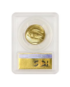 2009 $20 Gold Ultra High Relief PCGS MS70PL FS Gold Label OGP