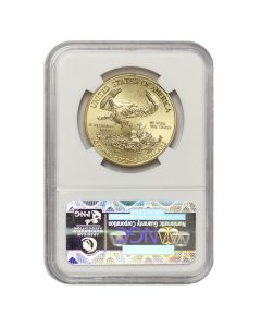 2010 $50 Gold Eagle NGC MS70 ER Obverse