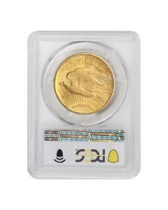 1910 $20 Gold Saint Gaudens PCGS MS63