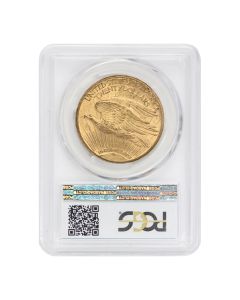 1911-S $20 Gold Saint Gaudens PCGS MS63 Obverse