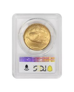 1911-S $20 Gold Saint Gaudens PCGS MS66 PQ Obverse