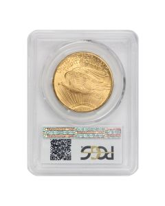 1911-S $20 Gold Saint Gaudens PCGS MS64 Obverse