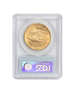 US $20 Saint Gaudens 1911-S PCGS MS65 Obverse