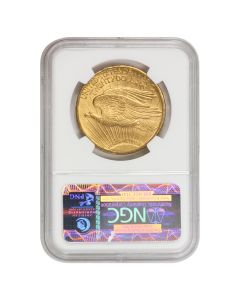 1911 $20 Gold Saint Gaudens NGC MS63