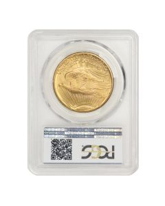 1911 $20 Gold Saint Gaudens PCGS MS66+ PQ Obverse