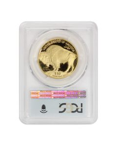 2011-W $50 Gold Buffalo PCGS PR70DCAM FS Black Diamond Label Obverse