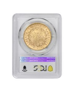 France 1912-A 100 FR Gold Angel PCGS MS61