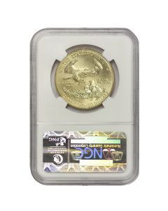 2012 $50 Gold Eagle NGC MS70 ER Obverse