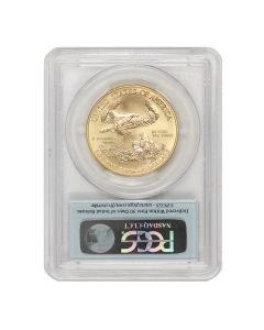 2012-W $50 Gold Eagle PCGS MS70 FS Flag Obverse


