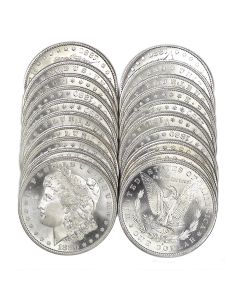 1880-S $1 Morgan Silver Dollar BU Roll