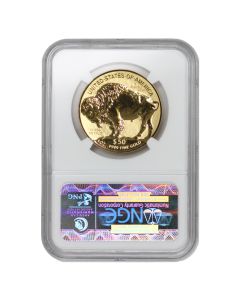 2013-W Rev PR $50 Gold Buffalo NGC PF70 ER Obverse