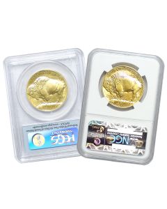 1oz Gold Buffalo MS69 (Random Year) Obverse
