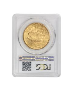 1914-S $20 Gold Saint Gaudens PCGS MS65 Obverse