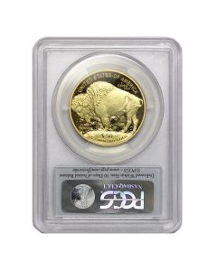 2014-W $50 Gold Buffalo PCGS PR70DCAM FS Bison w/ OGP