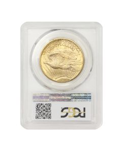 1915 $20 Saint Gaudens PCGS MS65 PQ Obverse